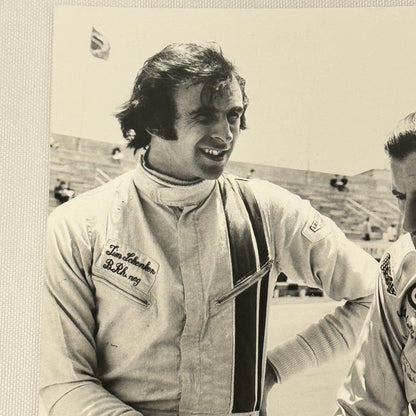 Vintage Racing Photo 1971 Interlagos Brazil F2 Race Graham Hill Tim Schenken