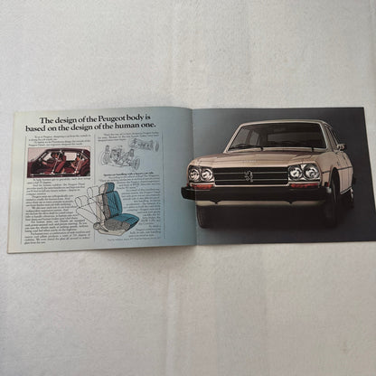 Vintage Peugeot Diesel Car Sales Brochure Catalog Station Wagon Sedan