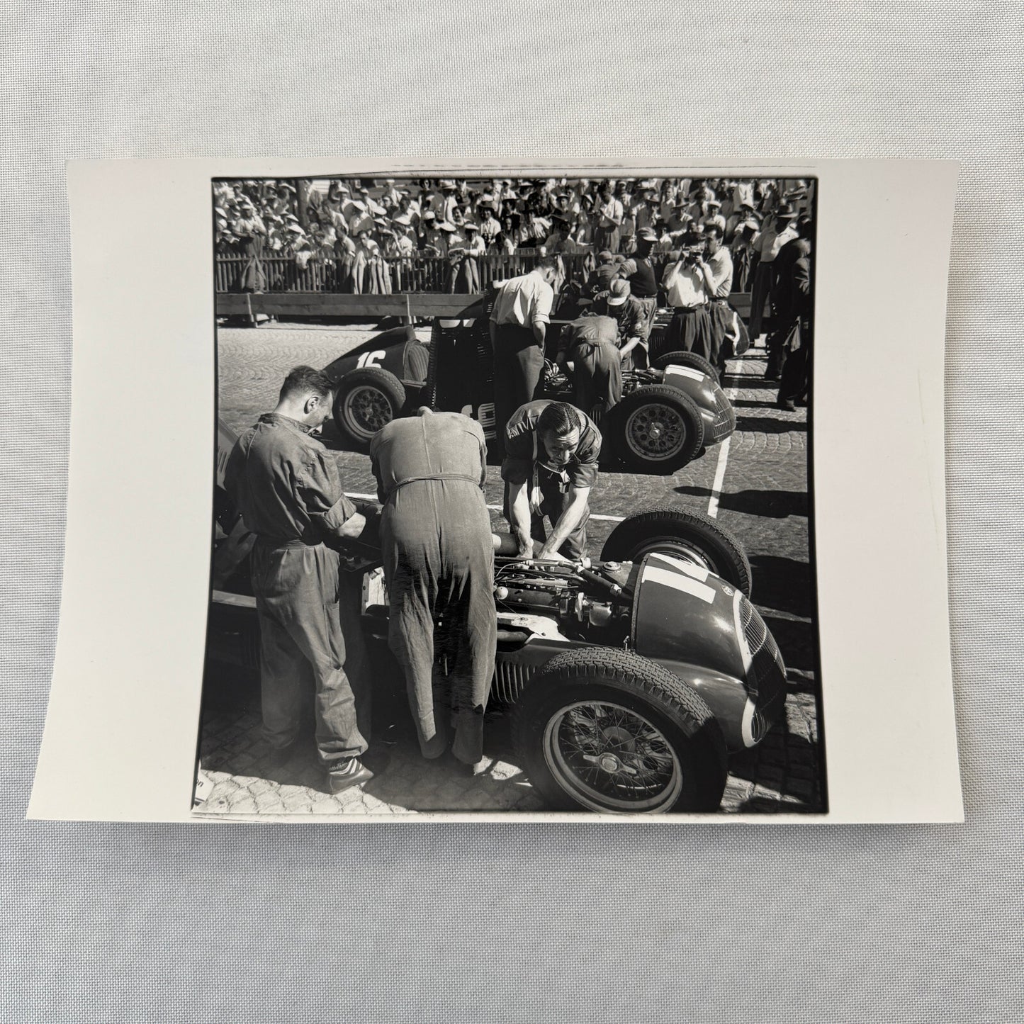 Alfa Romeo 158 Swiss Grand Prix 1950 Juan Manuel Fangio Farina Racing Photo