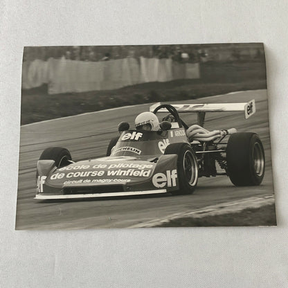 Vintage 1975 Formula 2 F2 Racing Photo Photograph Magny Cours Race Rene Arnoux