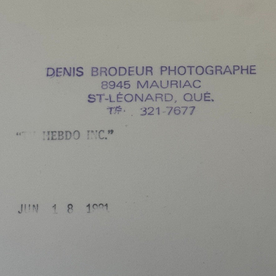 Vintage Golf Photograph Professional Golfer Unidentified 1981