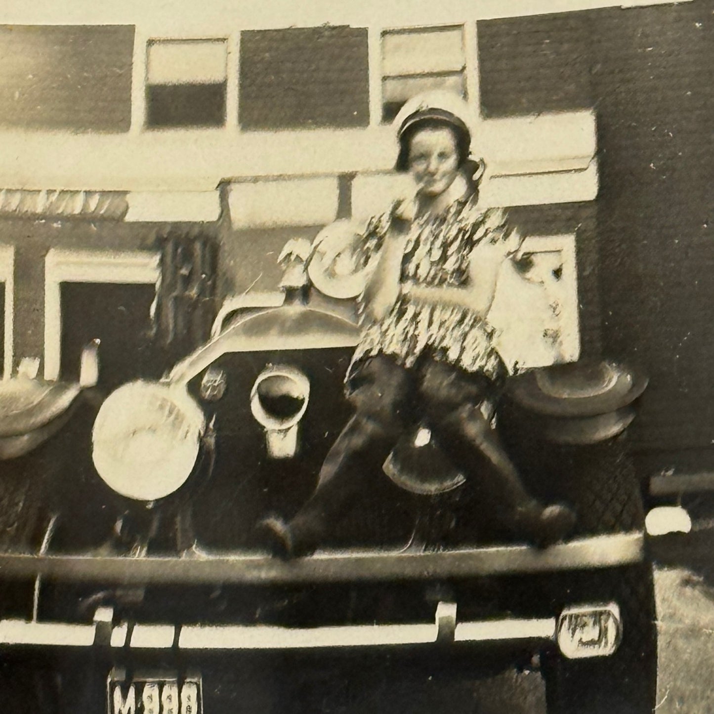 Vintage Fire Truck Photo Lot Child with Fire Aparatus Old Orchard Beach Maine