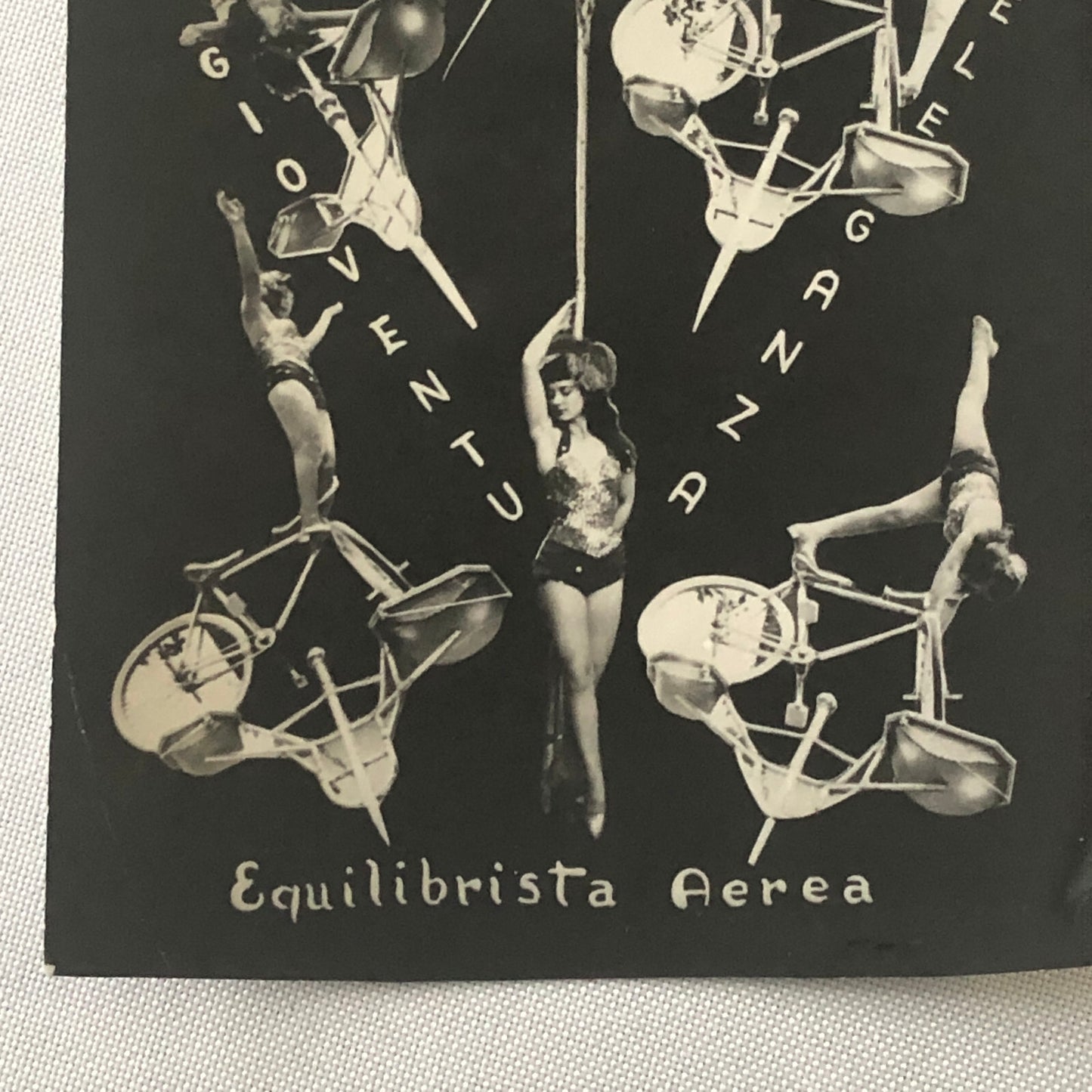 Circus Performer Balancing Act Bicycles La Bella Silvia Photo Photograph