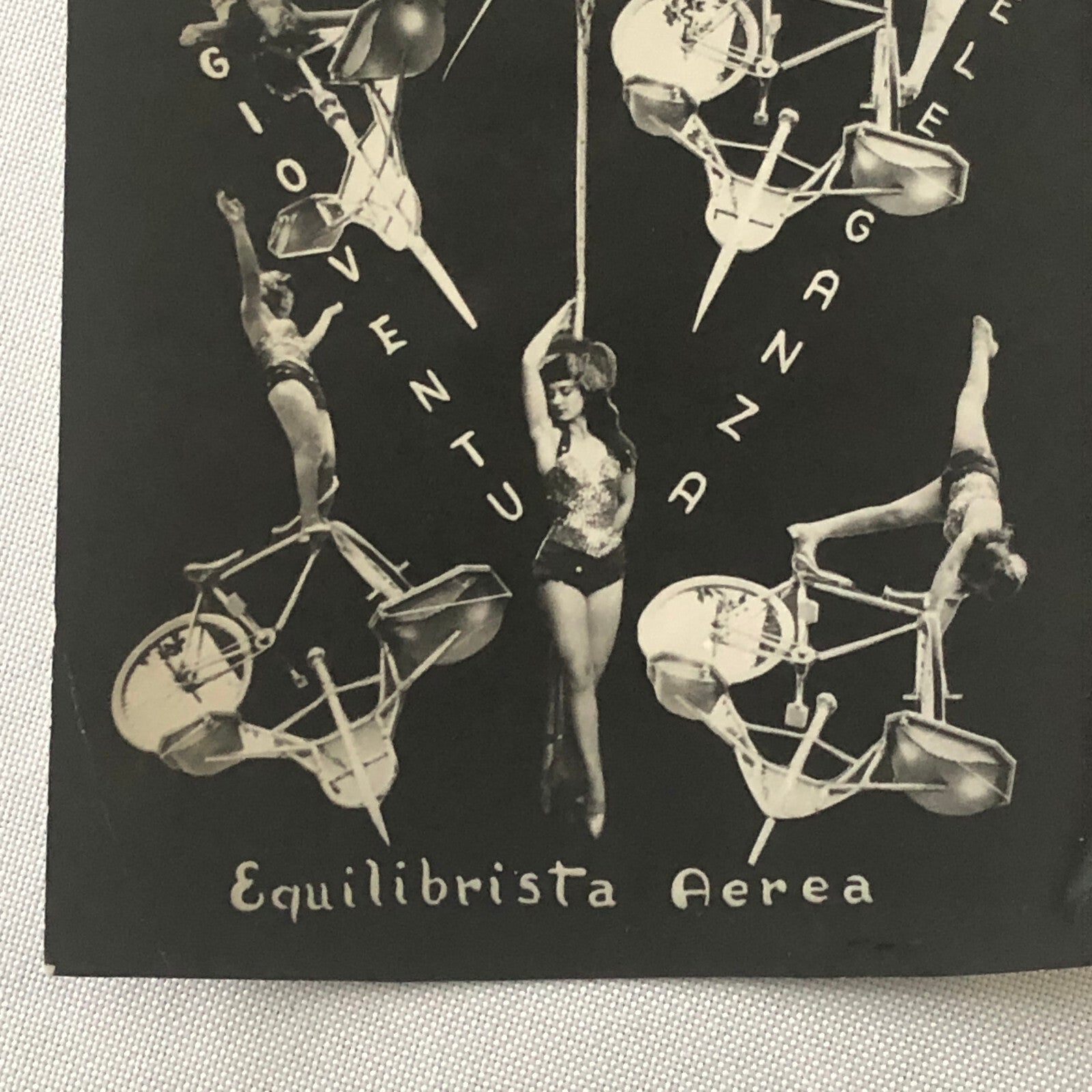 Circus Performer Balancing Act Bicycles La Bella Silvia Photo Photograph