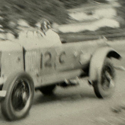 Vintage Racing Photo Vauxhall Car Motorsport Photograph Snapshot