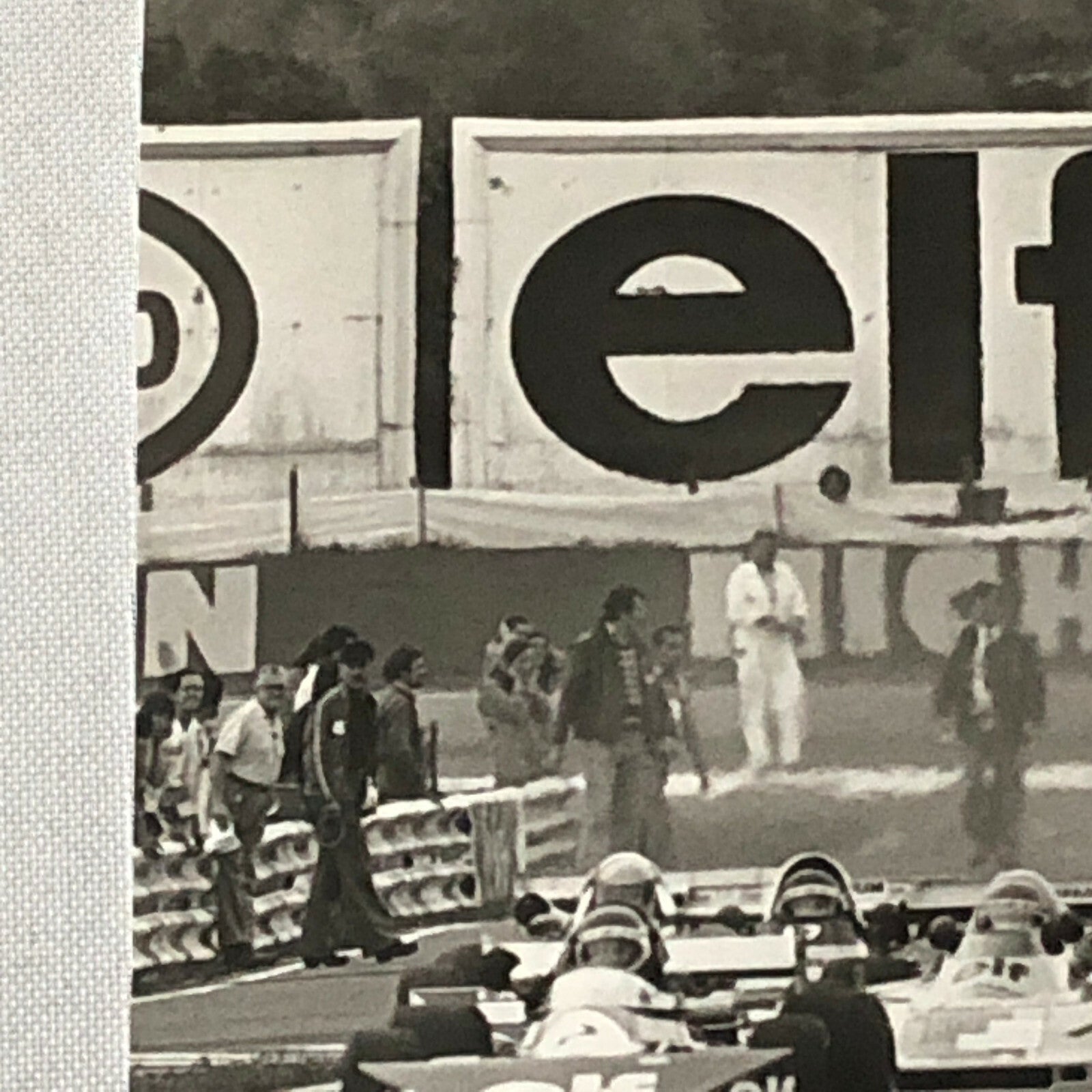 Vintage 1975 Formula 2 F2 Racing Photo Photograph Nogaro Grand Prix Cars 