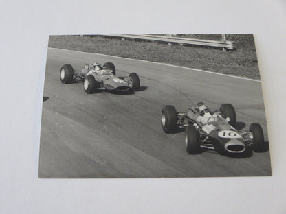 Vintage 1965 Italian Grand Prix Racing Photo Photograph - Vaccarella Baghetti