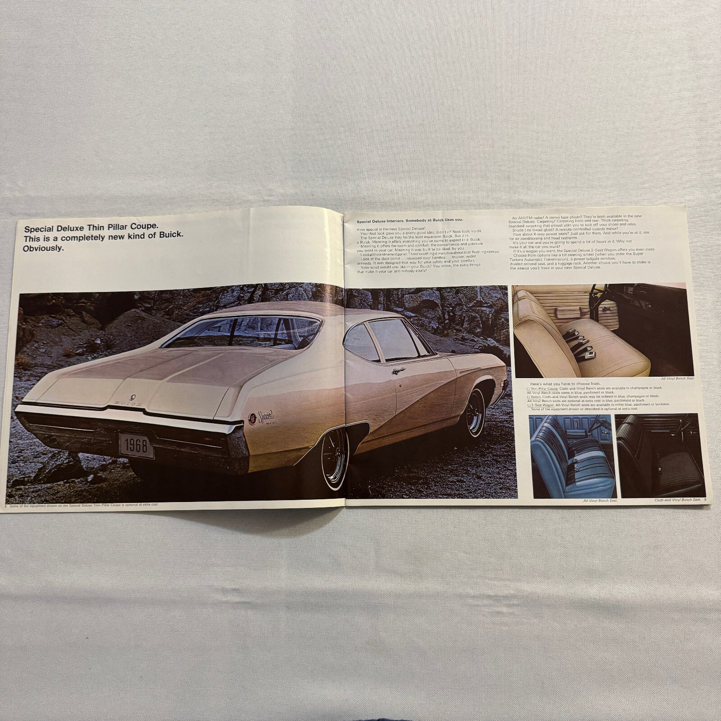 1968 Buick Sales Brochure Catalog GS400 GS350 Skylark Wildcat Electra Riviera +