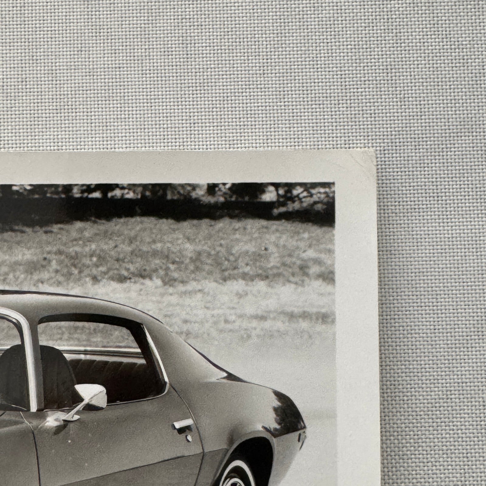 1972 Chevrolet Camaro Sport Coupe Factory Press Photo Photograph Print Vintage