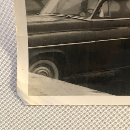 Vintage Photo Photograph Print Cars in the Rain - Tag PSAS23