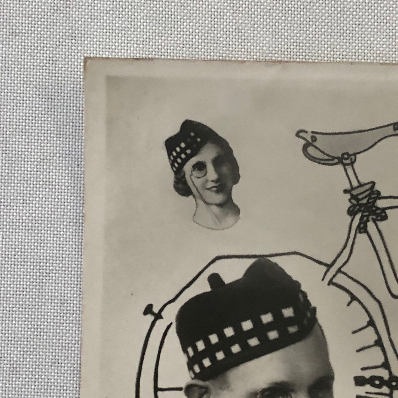 Circus Performer Bicycle Act Photo Photograph Vintage Oldemira Facchini