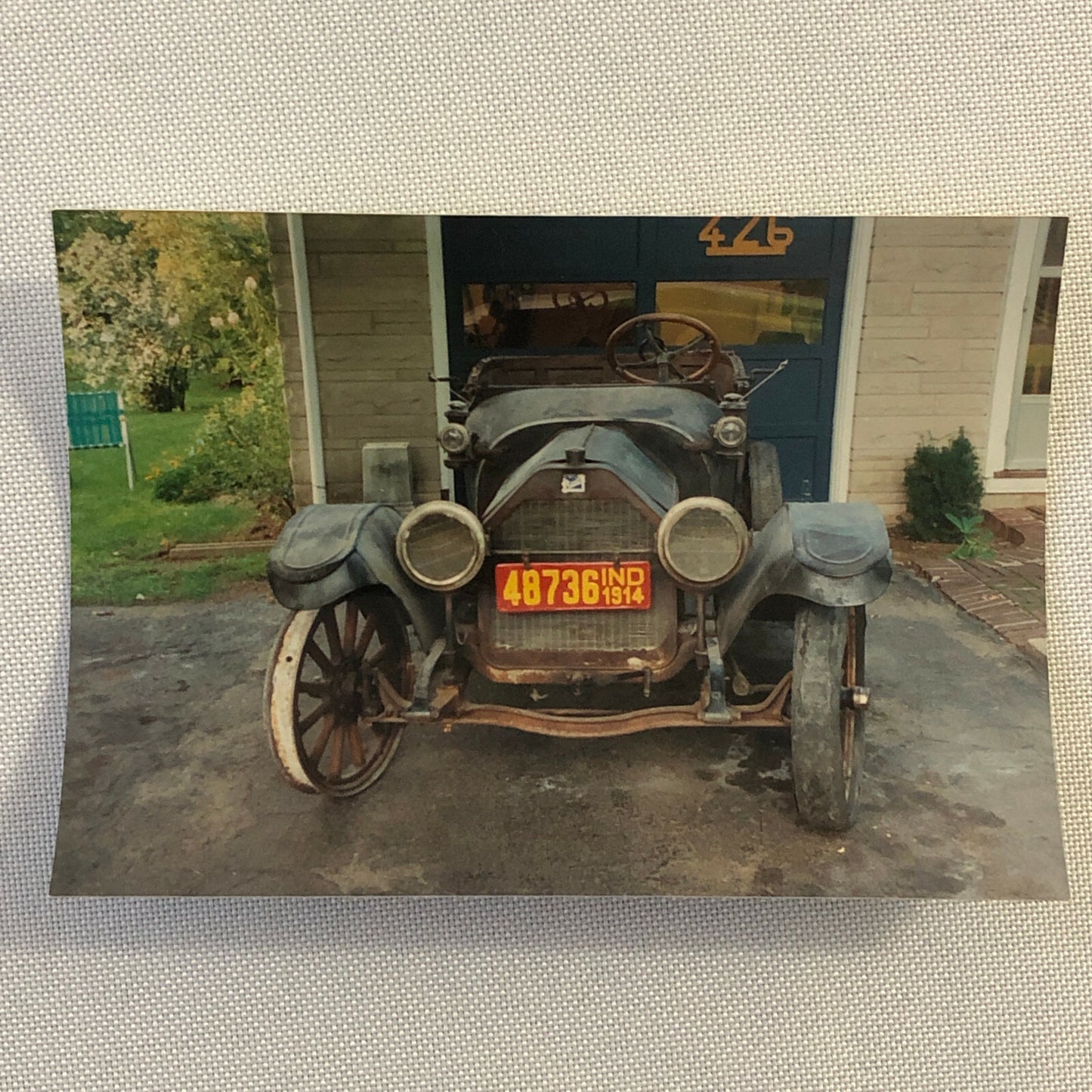 Vintage 1914 Buick Model B25 Barn Find Car Photo Photograph Print Lot of 3