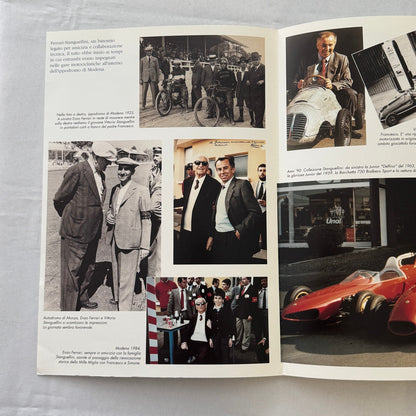 Stanguellini Racing Car Motorsport History Brochure Book 1998 Italian Text