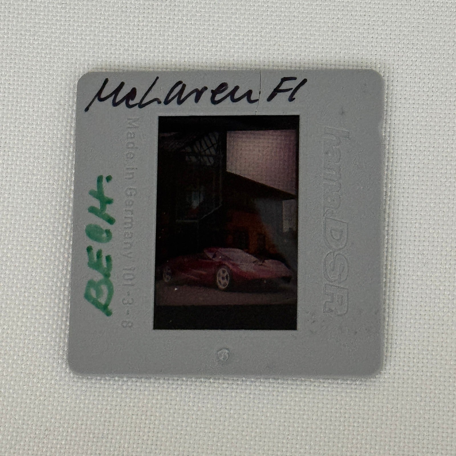 McLaren F1 Supercar 35MM Photo Slide - Photograph Image - 1990s 