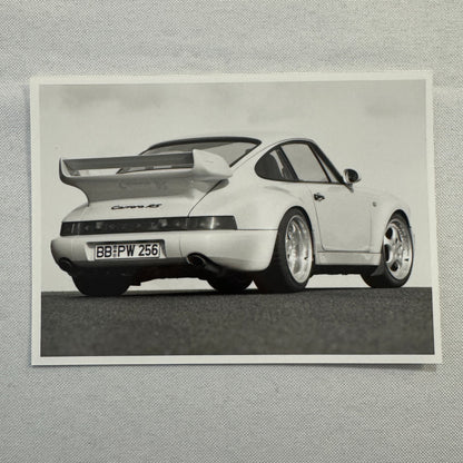 Porsche 911 Carrera RS Car Factory Press Photo Photograph Print Vintage