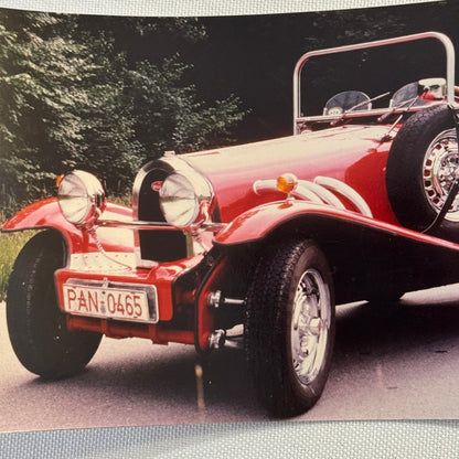 Bugatti Kit Car Replica Volkswagen VW Based Photo Photograph Print Lot 4 Vintage