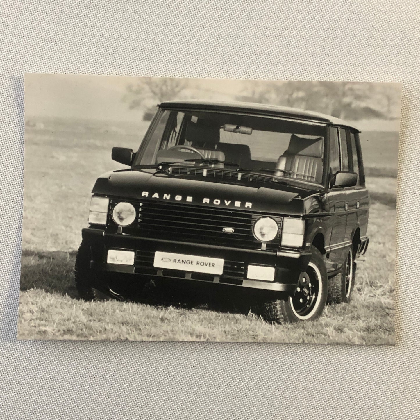 Range Rover Vogue 3.9 Land Rover Photo Photograph Print  - Tag AL22SM2