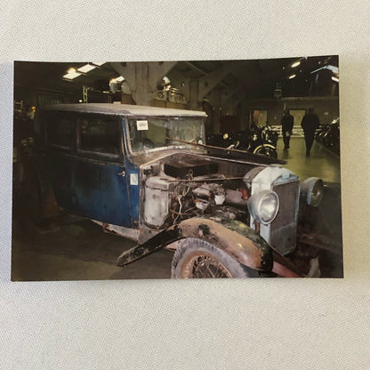Vintage Invicta Car Barn Find Junk Yard Car Part Photo Photograph Lot of 9 