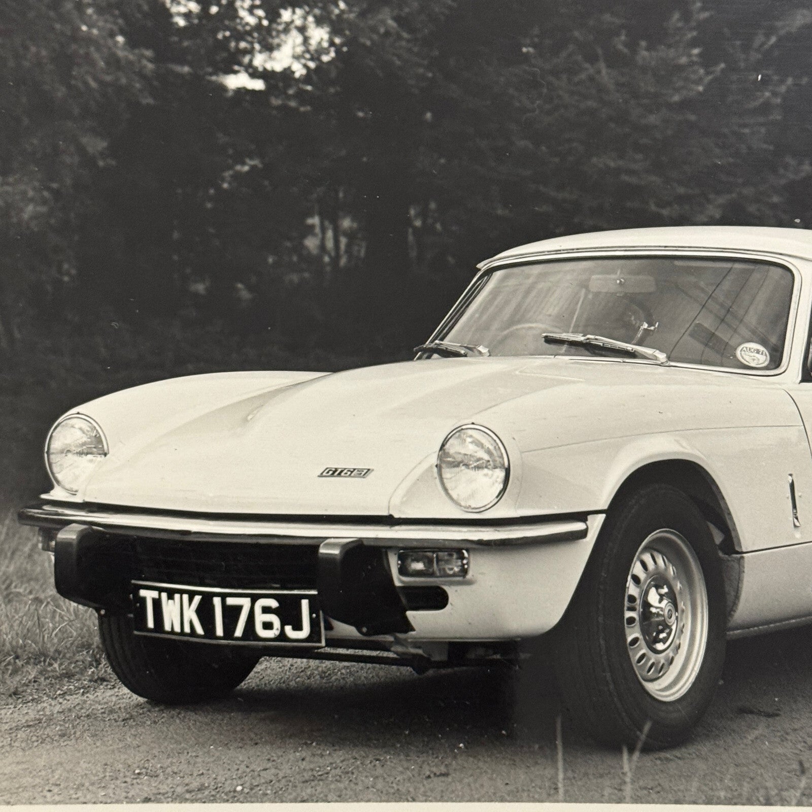 Triumph GT6 Mark 3 Car Factory Press Photo Photograph