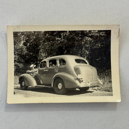 Vintage Car Automobile Photo Photograph Print Snapshot