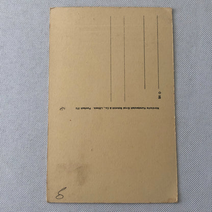 Circus Performer Balancing Acrobat Act Postcard Post Card Vintage Leyghtons