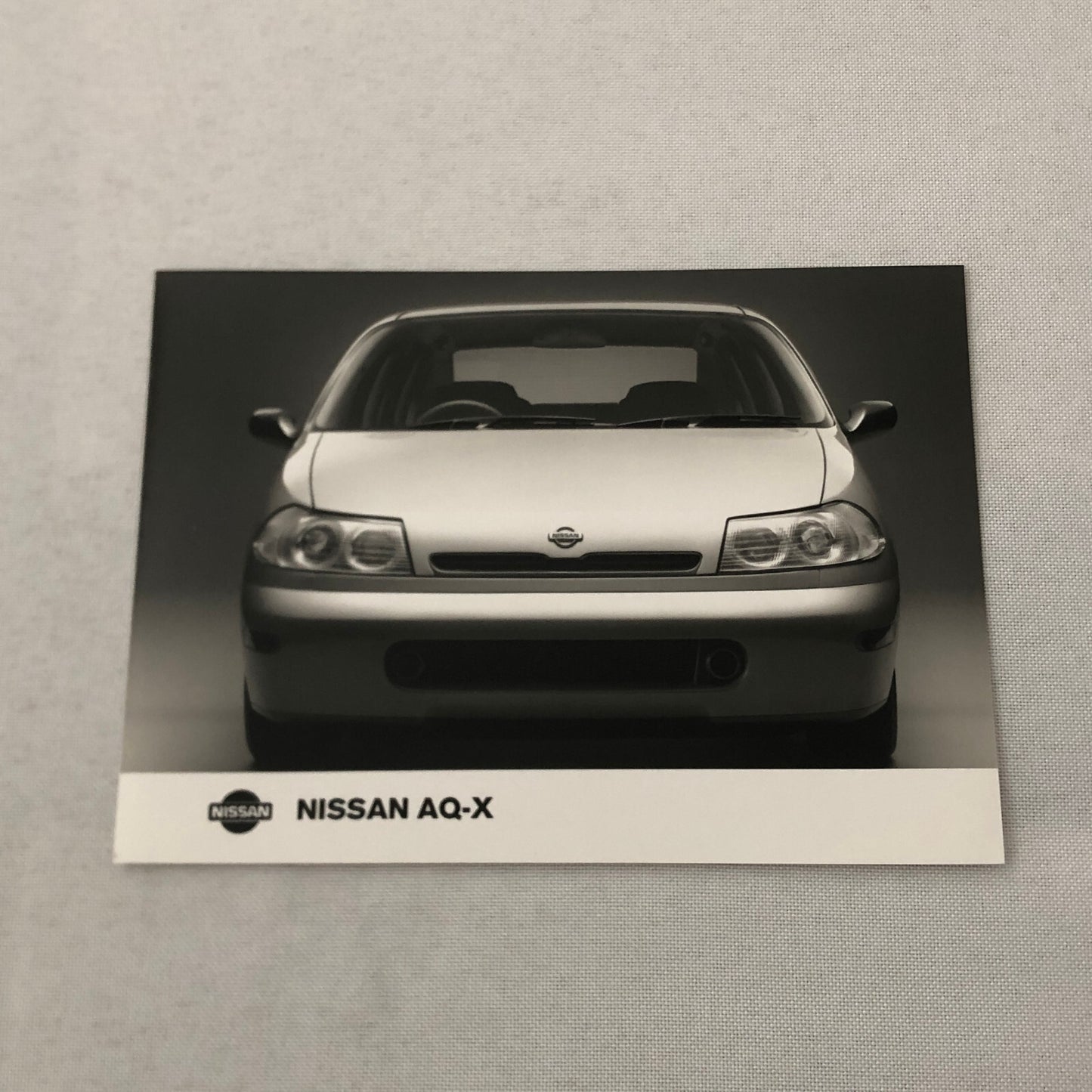 Nissan AQ-X Concept Car Prototype Factory Press Photo Photograph Print Lot 3x