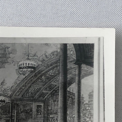 Vintage Photograph of French Circus Poster or Postcard Illustrations Photo