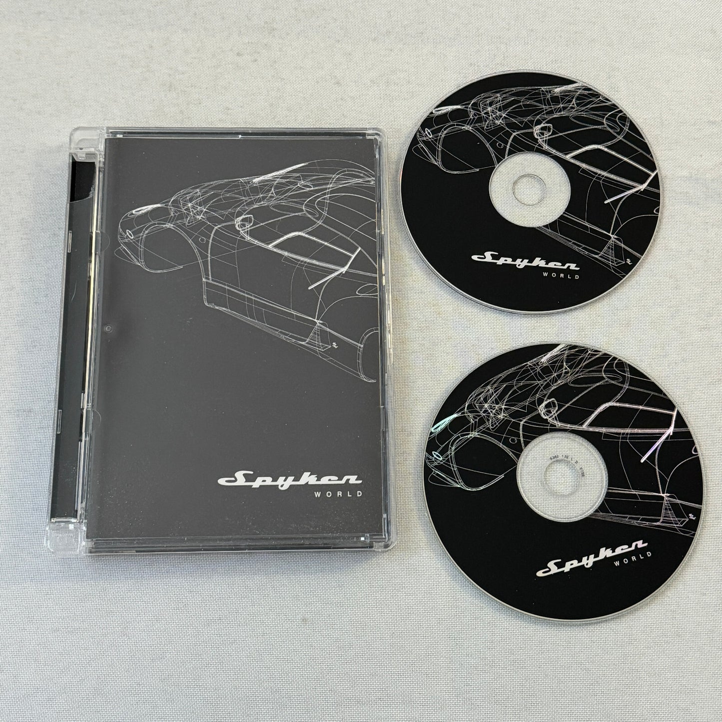 Lamborghini and Spyker Supercar Photo Press Kit CD Lot 6x Gallardo Murcielago +
