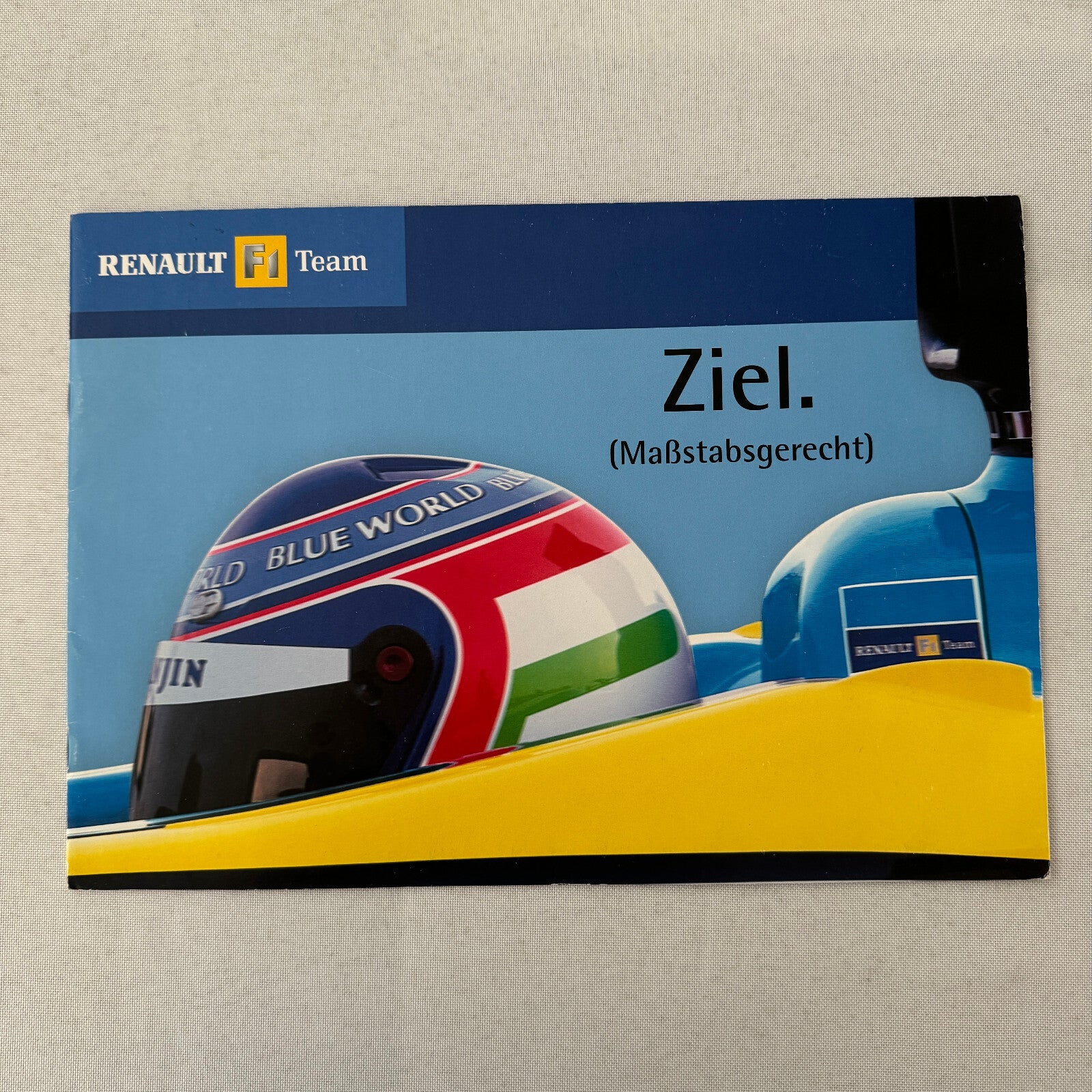 2002 Renault Formula One F1 Team Brochure Jarno Trulli Fernando Alonso