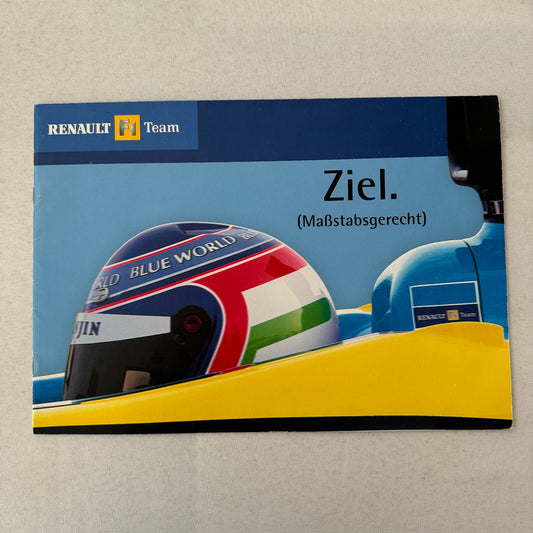 2002 Renault Formula One F1 Team Brochure Jarno Trulli Fernando Alonso