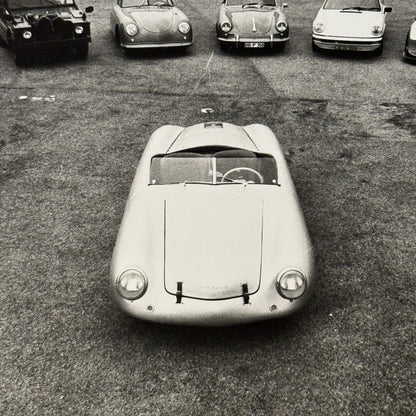 Vintage Porsche Car Photo Photograph Porsche 911 Racing Car 356