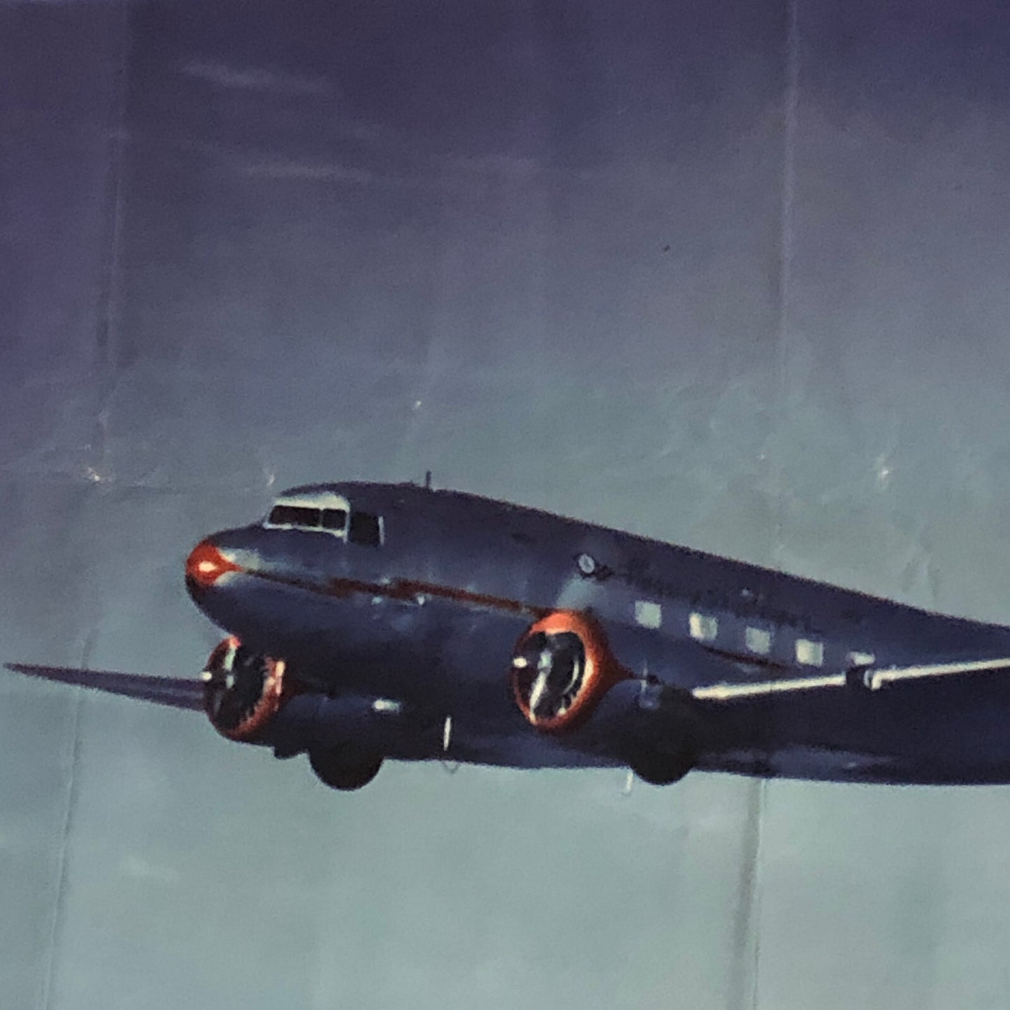 Poster American Airlines Plane Flagship Skysleeper DC-3 Airplane Strombecker Toy