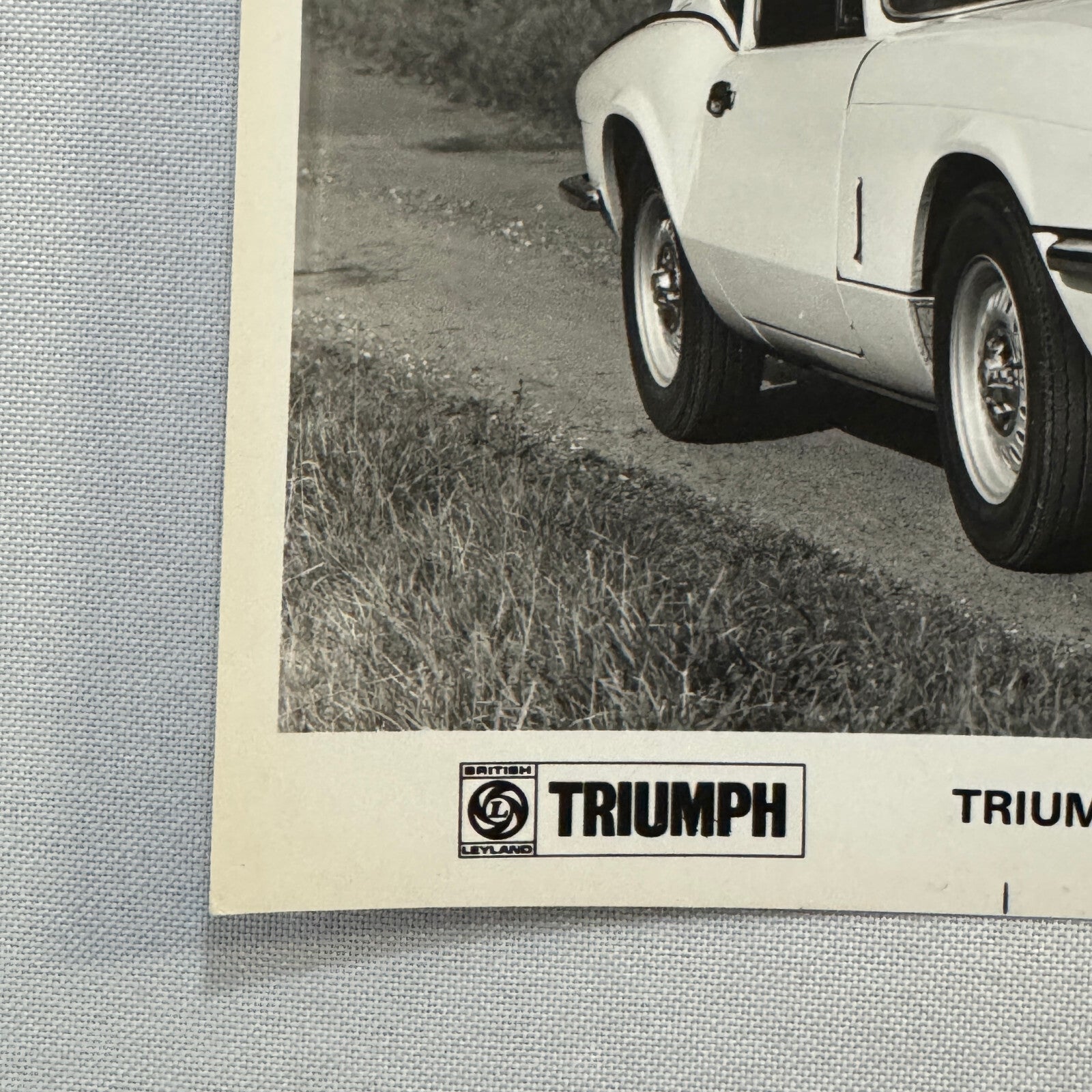 Triumph GT6 Mark 3 Car Factory Press Photo Photograph