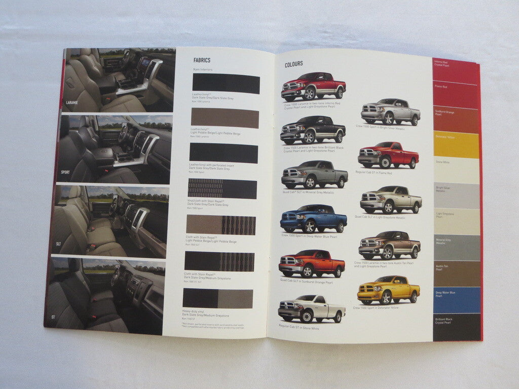 2009 Dodge Ram 1500 Pickup Sales Brochure Catalog