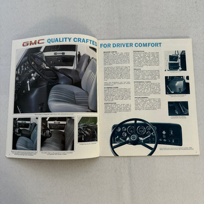 GMC Brigadier Truck Sales Brochure Catalog Advertising Vintage