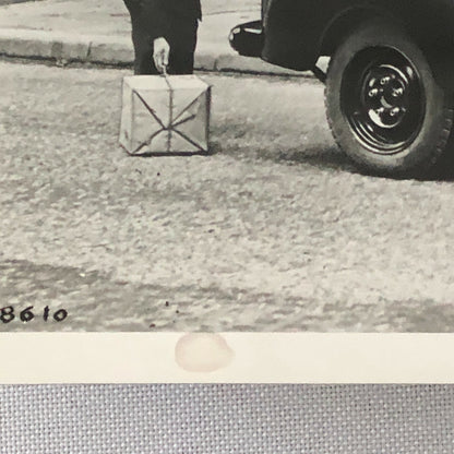 Vintage Peugeot 203-U Fourgonette Tolee Truck Van Photo Photograph Print 203 U