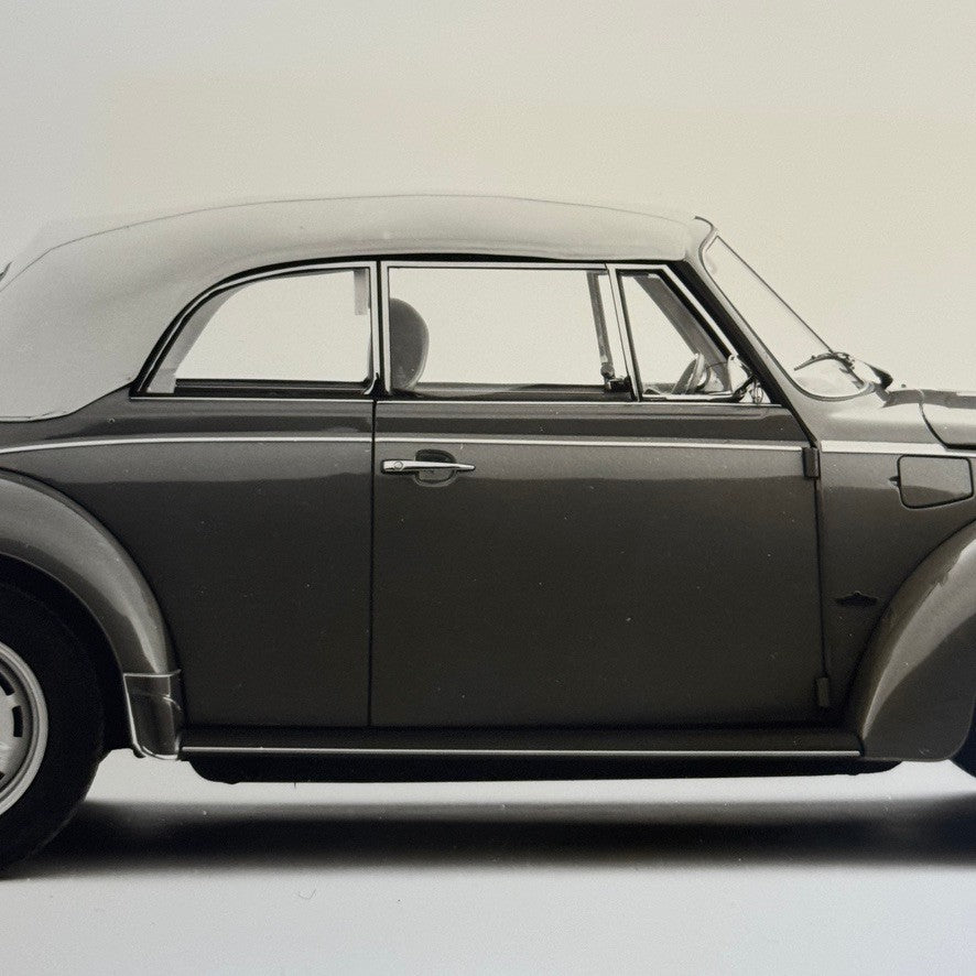 Vintage Volkswagen Beetle Convertible VW Bug Car Photo Photograph Cabriolet