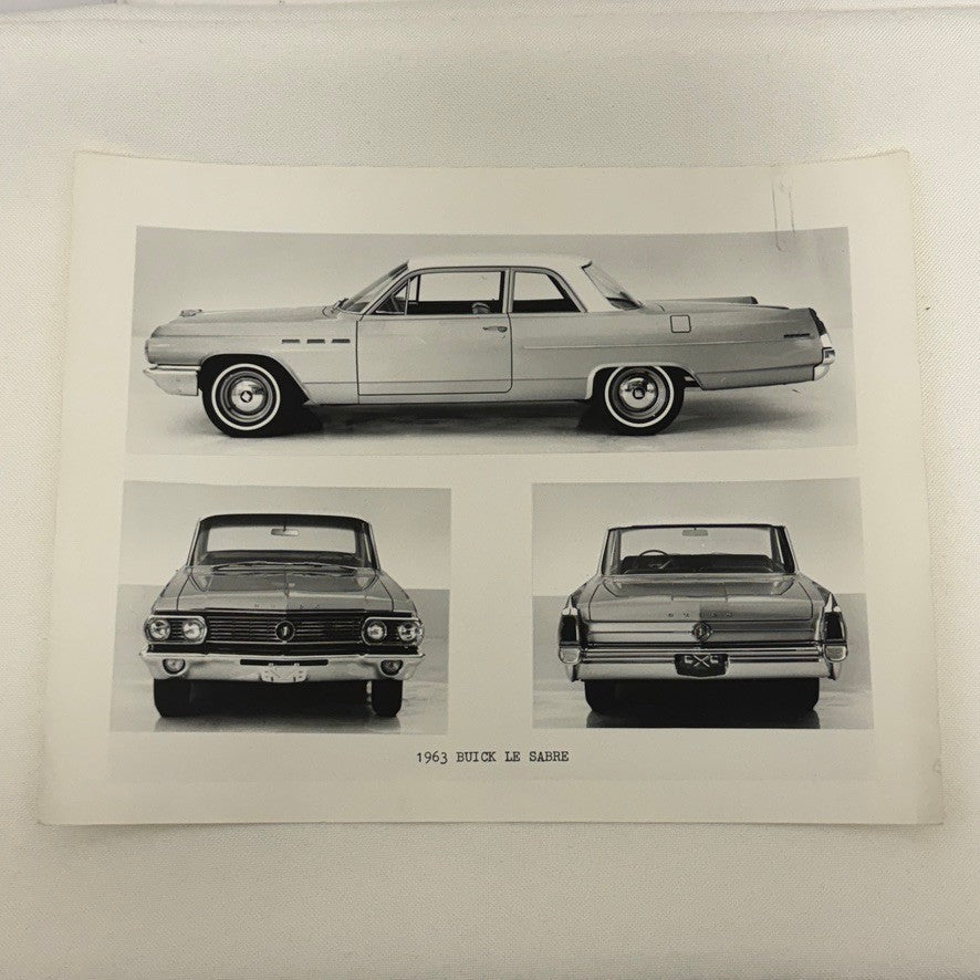 1963 Buick LeSabre Car Photograph Photo Print Automobile
