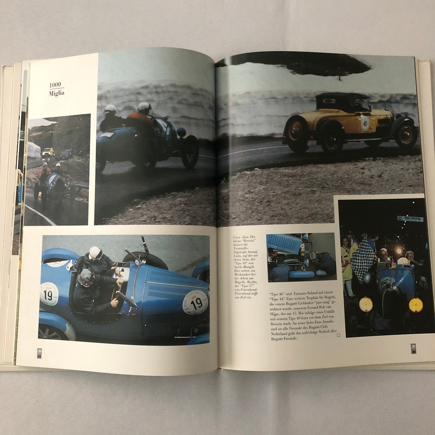 1993 Bugatti Car Book Magazine Journal German Text Vintage Cars +