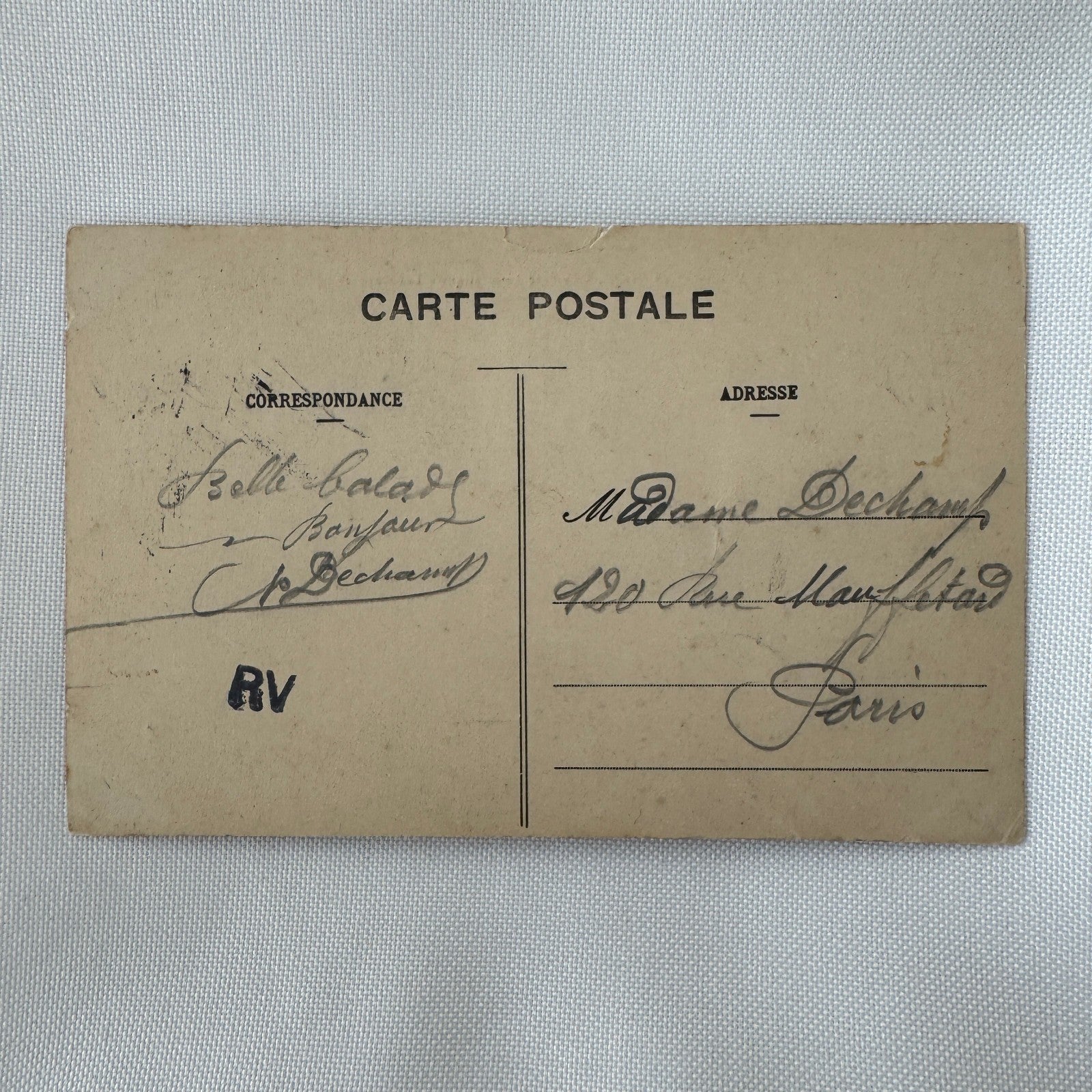 Vintage Zeppelin Airship Dirigible Hangar Building Postcard Post Card French