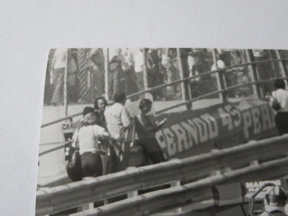 Vintage 1973 Monaco Grand Prix Photograph Photo - Denny Hulme Fittipaldi + 