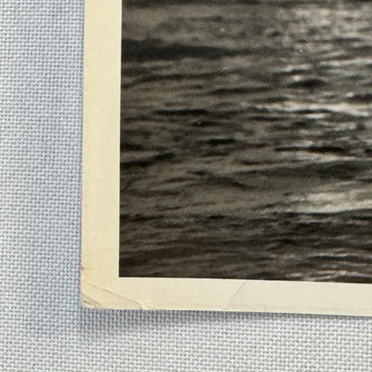 Vintage Royal Canadian Navy Ship Photograph Photo HMCS Columbia Boat