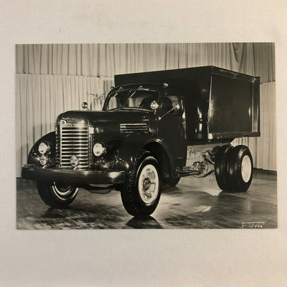Vintage International Truck Photo Photograph 