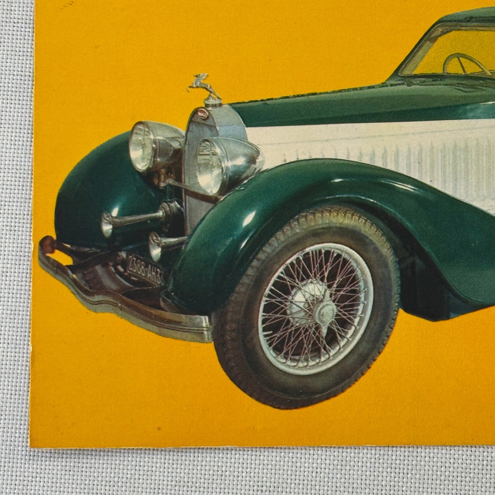 1935 Bugatti Coupe Ventoux Car Automobile Vintage Postcard Post Card