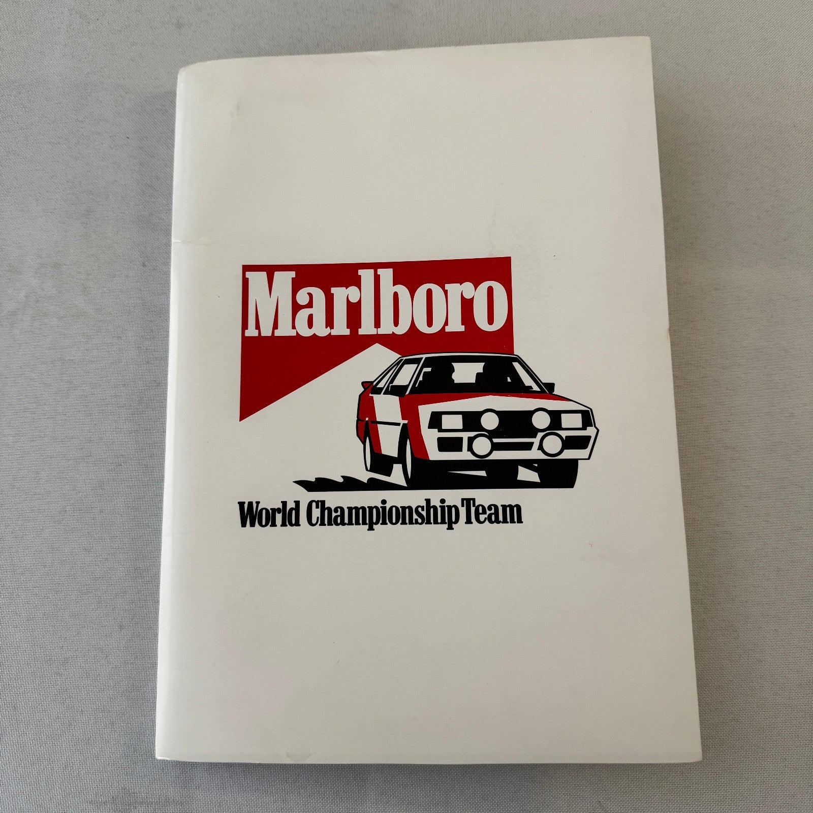 1988 Marlboro Rally Racing World Championship Press Kit Mazda Lancia Toyota