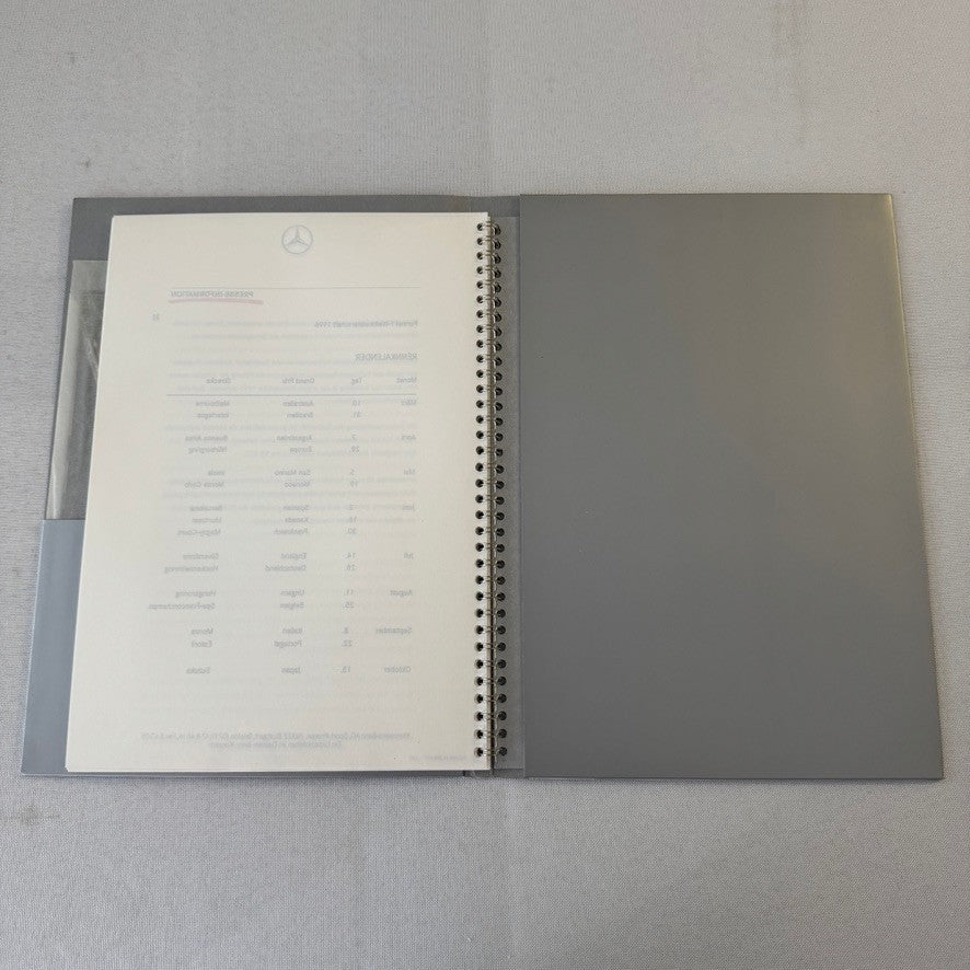 1996 Mercedes Marlboro F1 Formula One Racing Press KIt Mika Hakkinen Coulthard