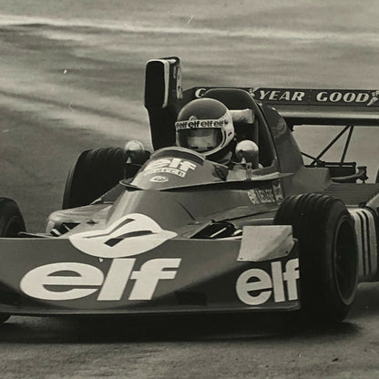 Vintage 1975 Formula 2 F2 Racing Photo Photograph Estoril Michel LeClere ELF 