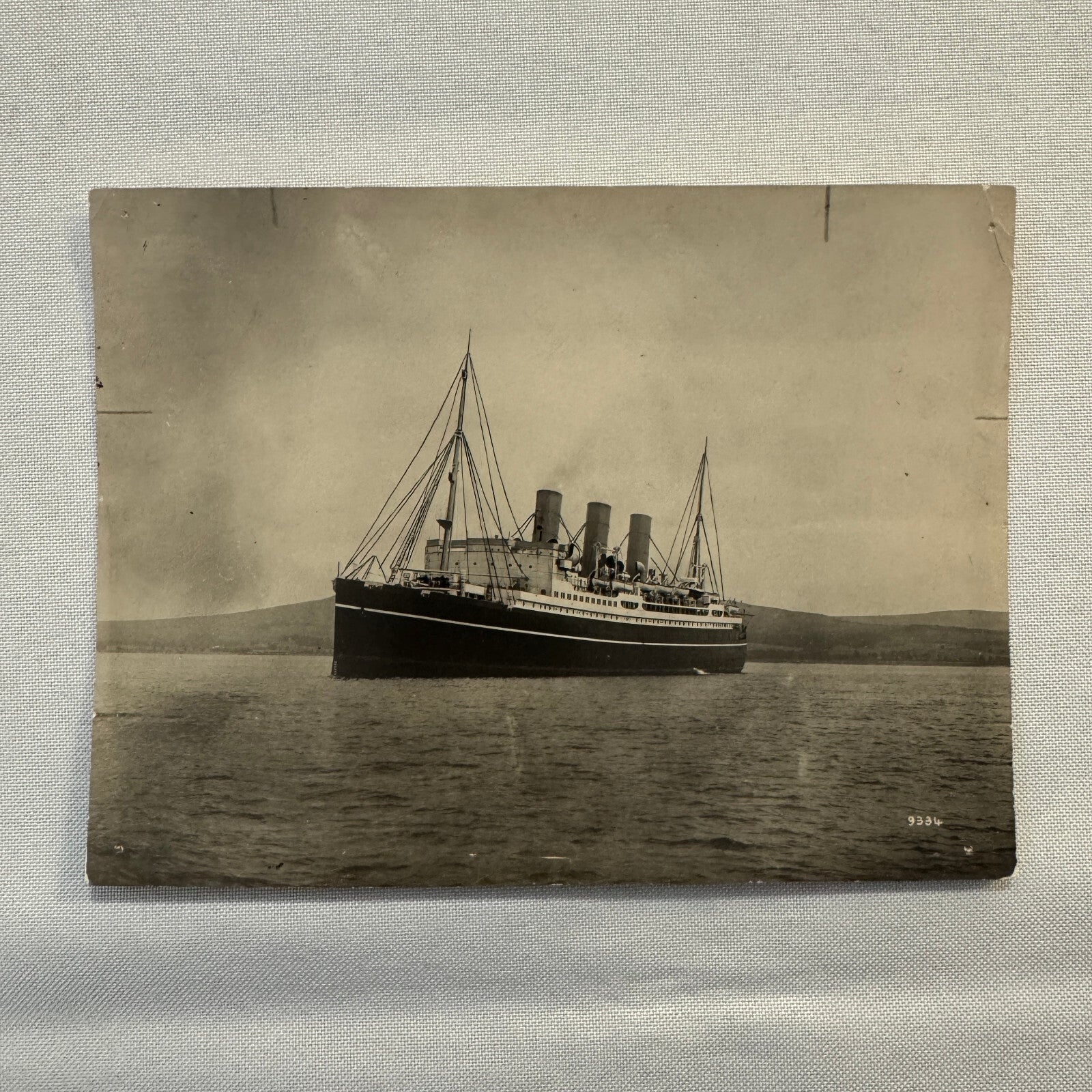 Vintage Ship Boat Photo Photograph Print Empress of Canada