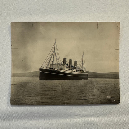 Vintage Ship Boat Photo Photograph Print Empress of Canada