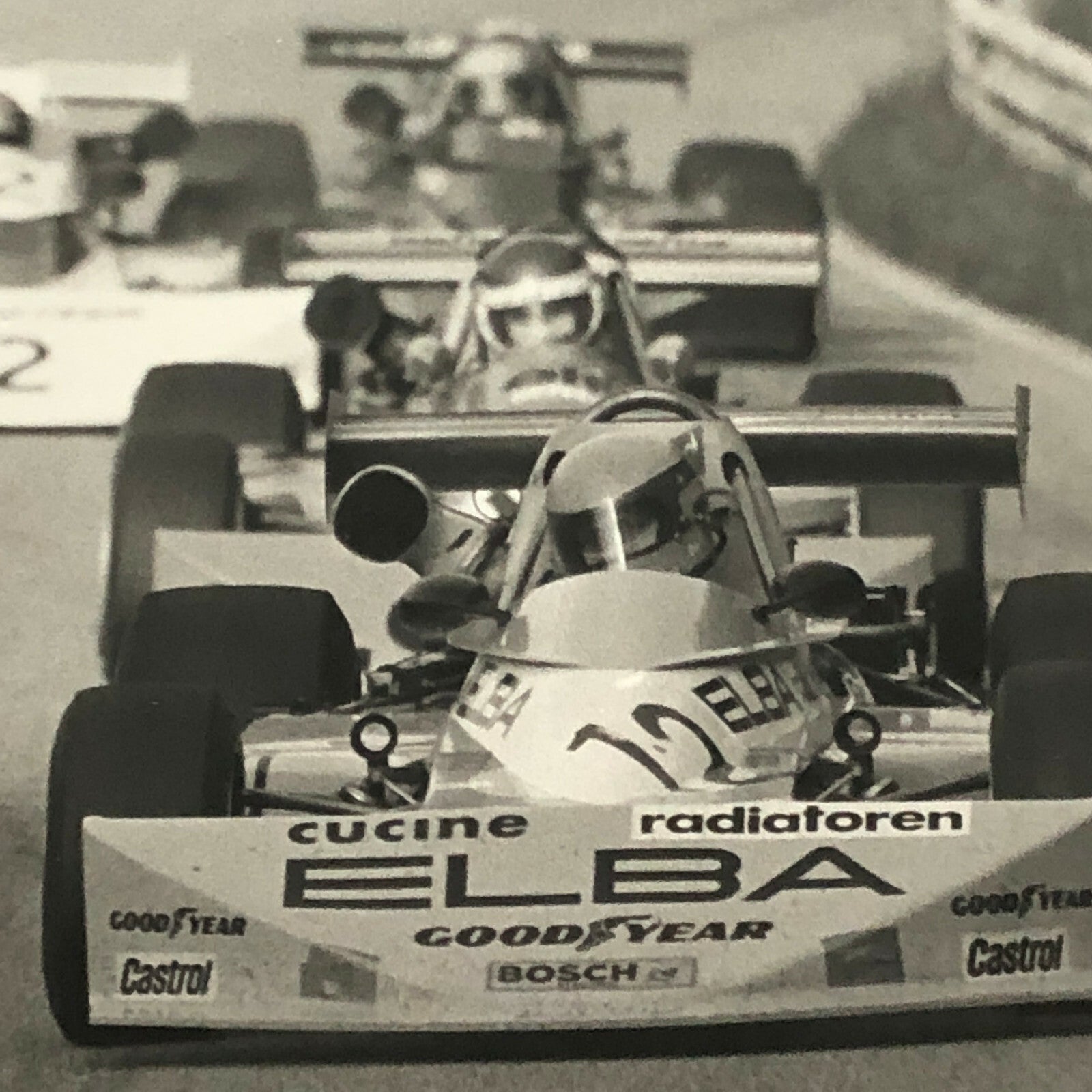 Vintage 1975 Formula 2 F2 Racing Photo Photograph Salzburgring Grand Prix Cars